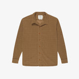 Nelson Long Sleeve Shirt | Saddle Woven | Monadic Clothing