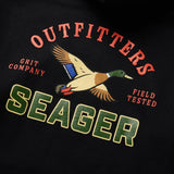 Outfitters Hoodie | Black | Seager Co.