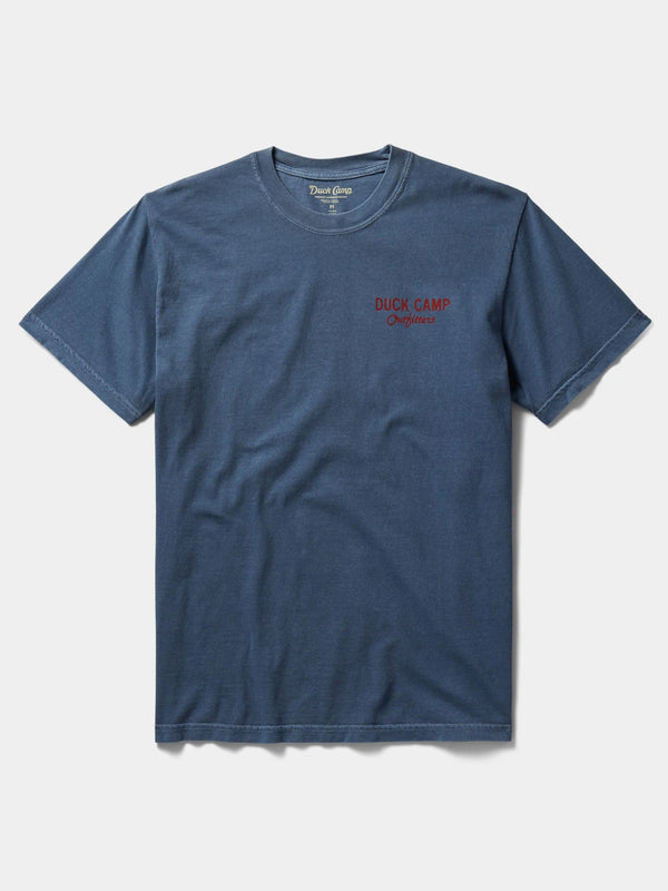 Fish On Tee | Dark Denim | Duck Camp