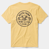Hunt and Fish Club Tee | Mustard | Duck Camp