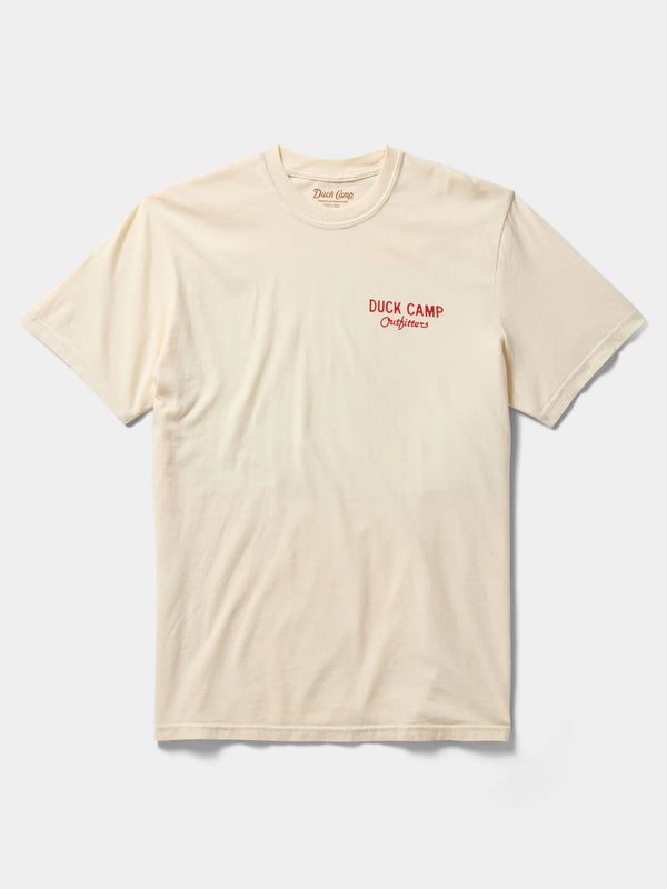 Pheasant Field Tee | Ivory | Duck Camp