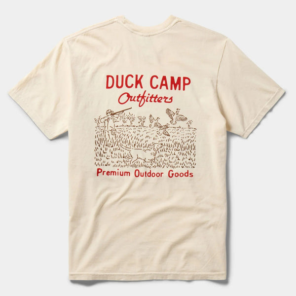 Pheasant Field Tee | Ivory | Duck Camp