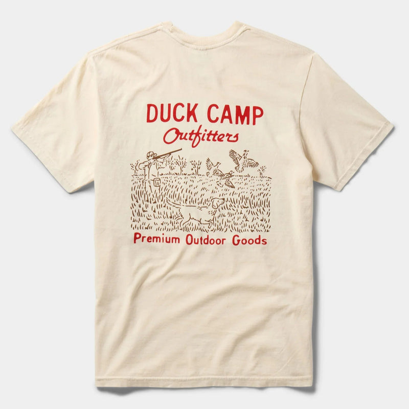 Pheasant Field Tee | Ivory | Duck Camp