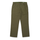 Bison Canvas Pant | Herringbone Olive | Seager Co.