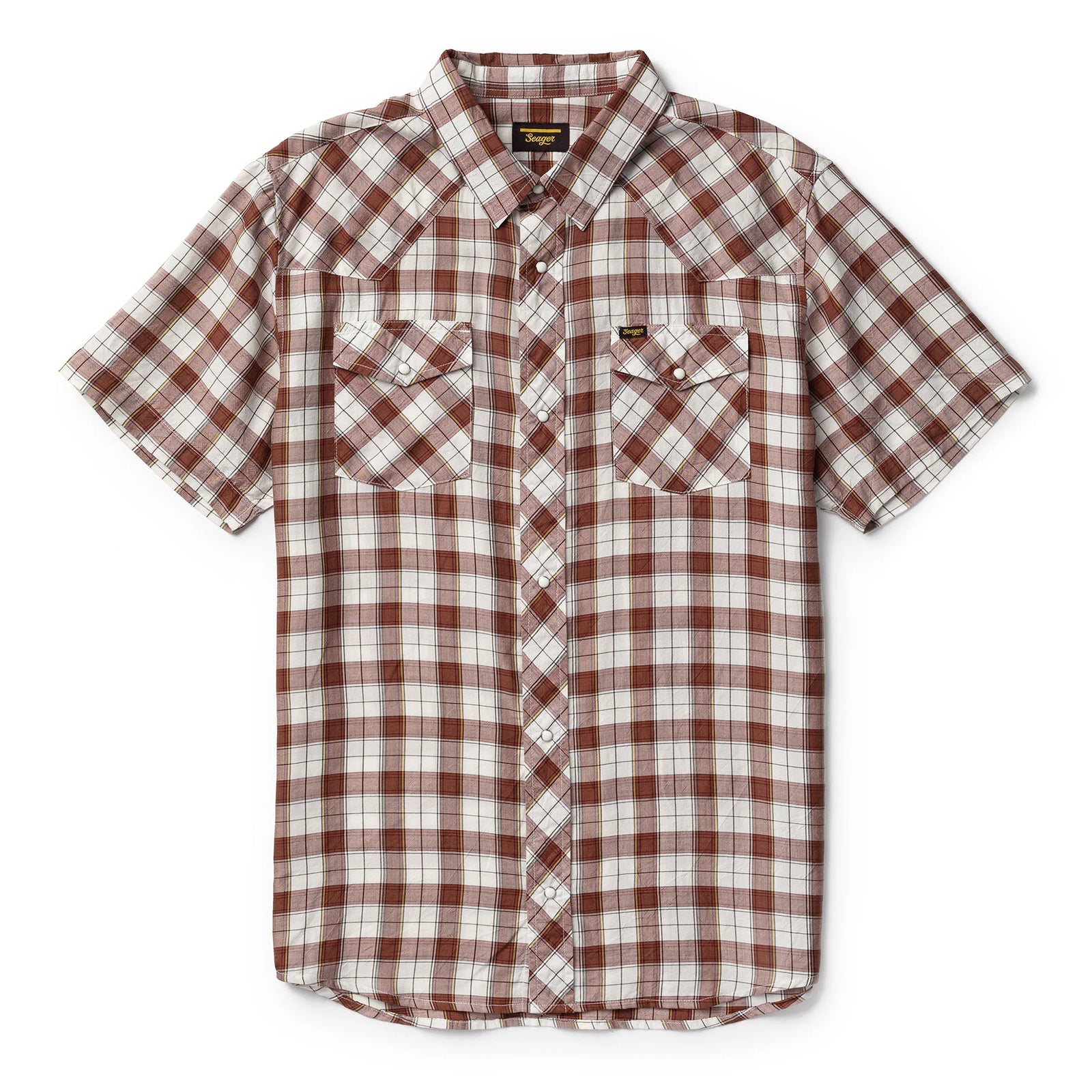 トップス WIND AND SEA Plaid pattern S/S shirt Plaid pattern S/S shirt – WIND AND SEA