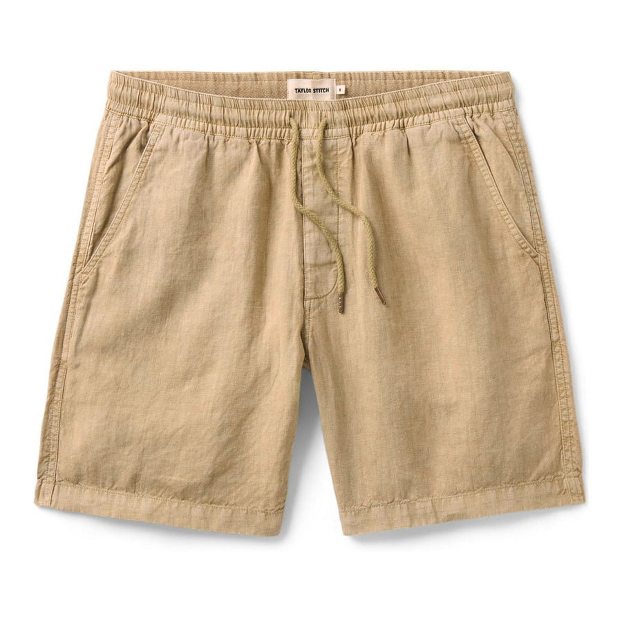 The Apres Short | Field Khaki Hemp | Taylor Stitch – Manready
