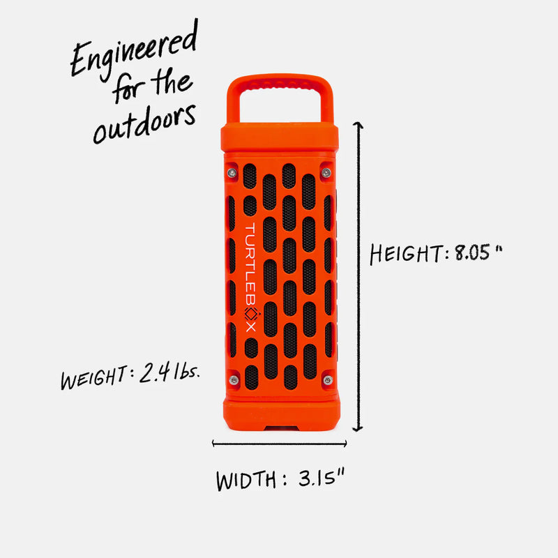 Turtlebox Organge Ranger Turtlebox Ranger | Turtlebox Speakers – Manready Mercantile