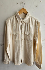 Western Denim Shirt | Ecru Rinse | Ace Rivington