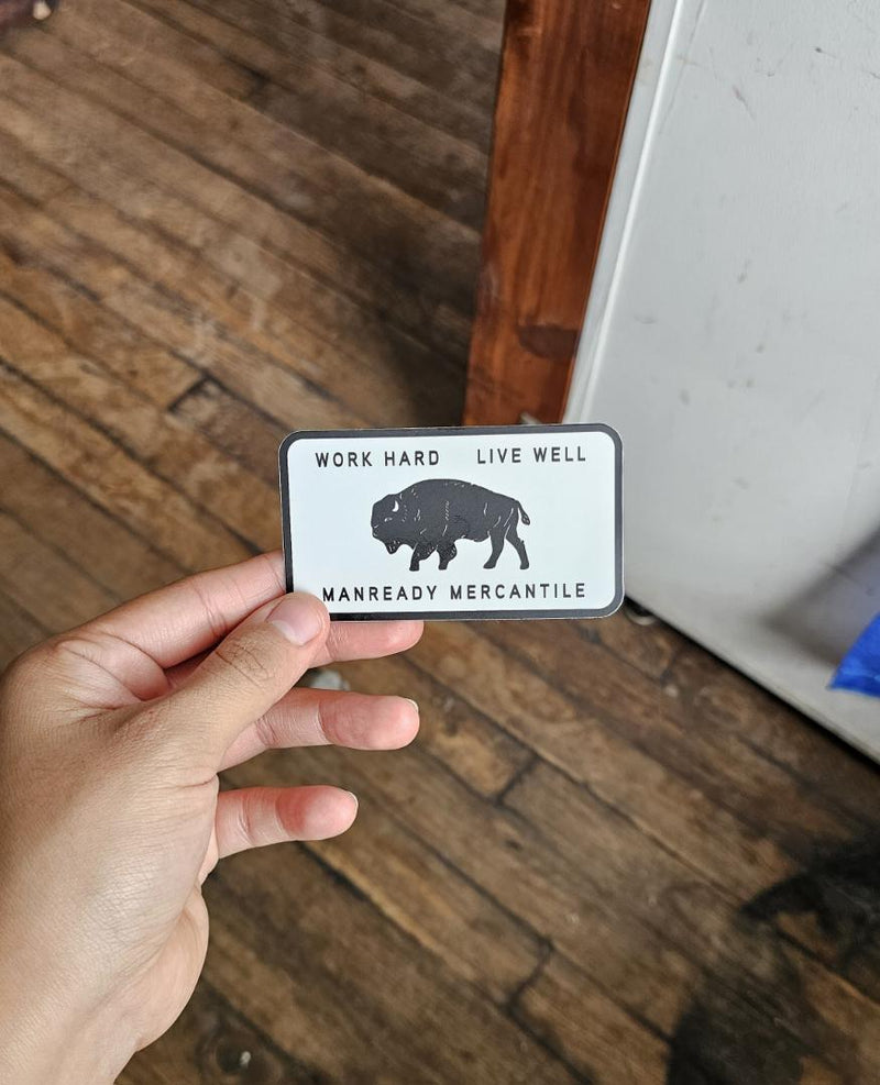 Sticker | Bison | Manready Mercantile