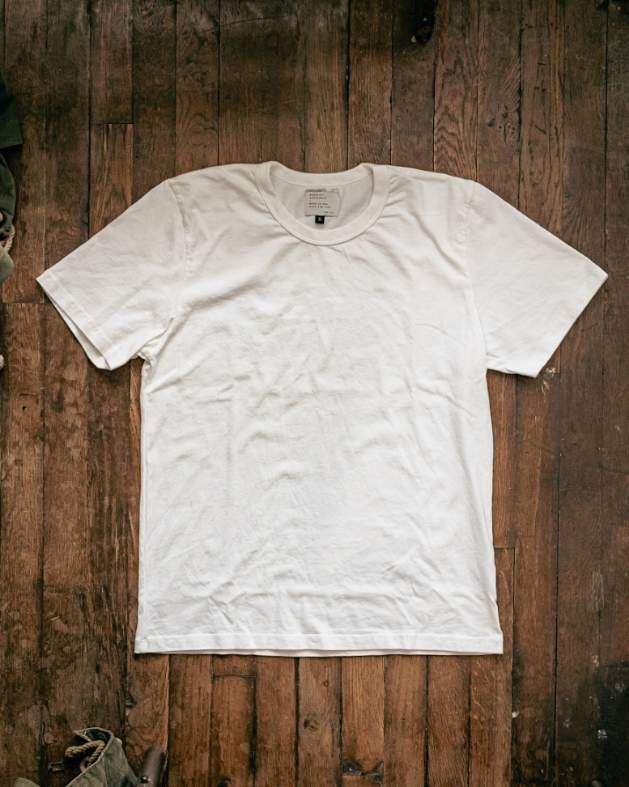 Basic 10 oz Tee | White | Manready Mercantile