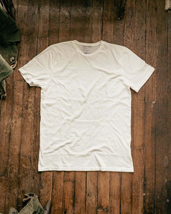 Basic 6 oz Tee | White | Manready Mercantile