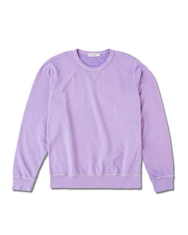 Organic Cotton Crewneck Sweatshirt | Digital Lavender | Ace Rivington