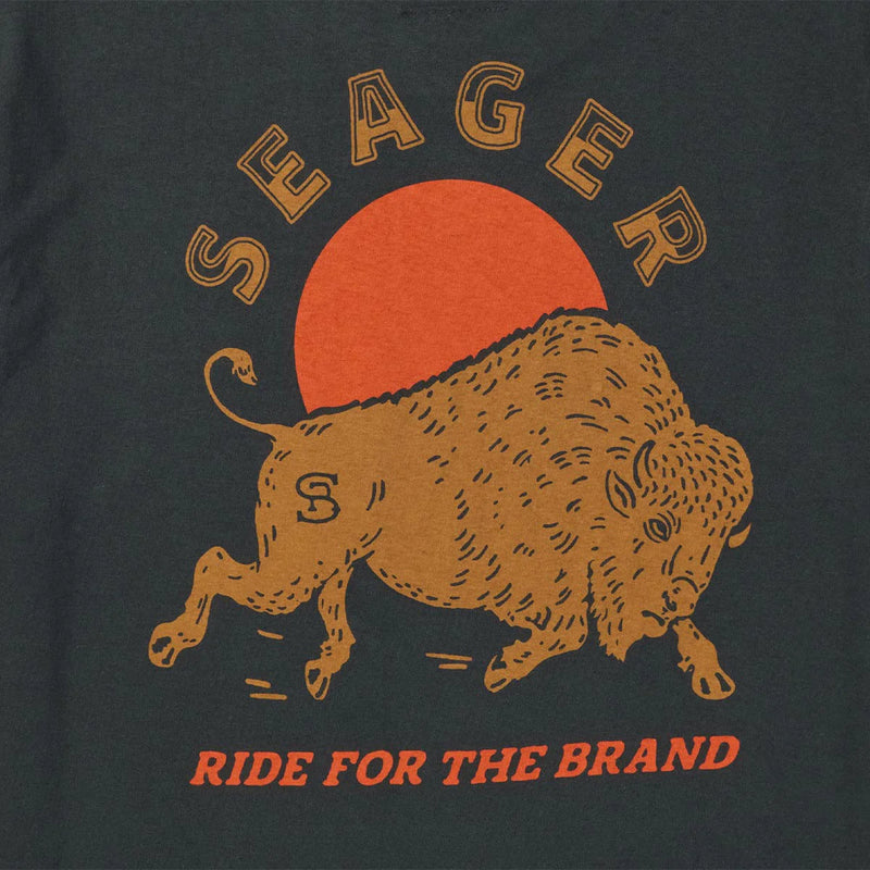 Ride For The Brand Tee | Vintage Black | Seager Co.