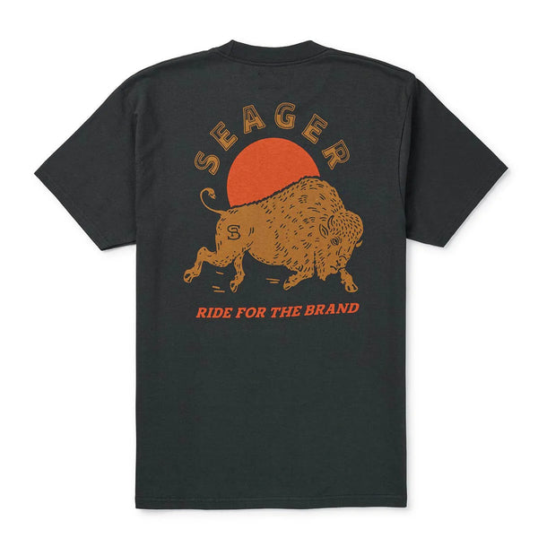 Ride For The Brand Tee | Vintage Black | Seager Co.