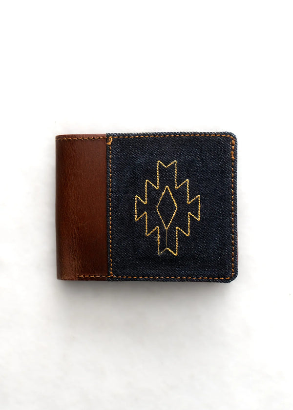 Rio Denim Wallet | Iron & Resin