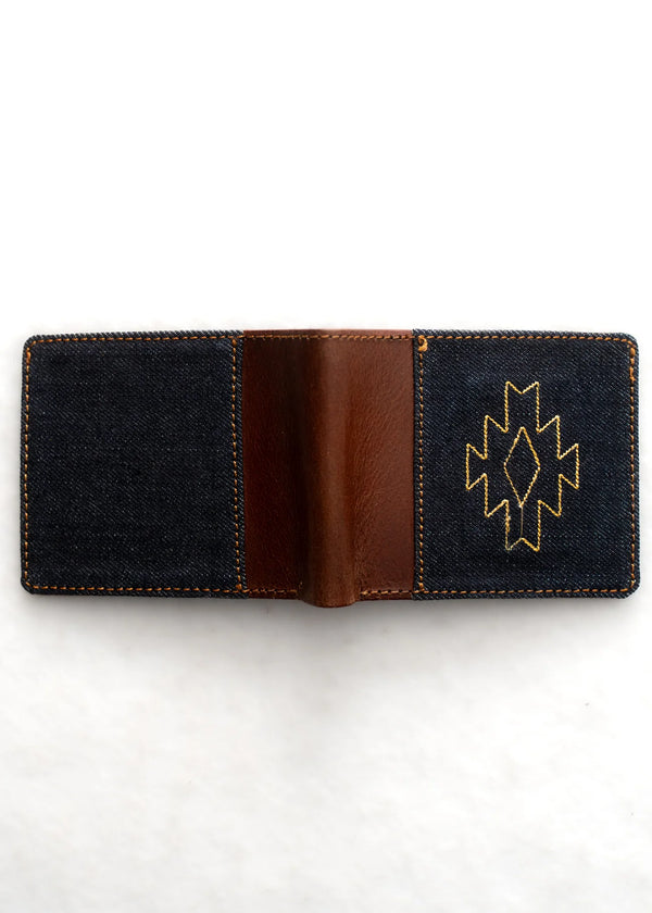 Rio Denim Wallet | Iron & Resin