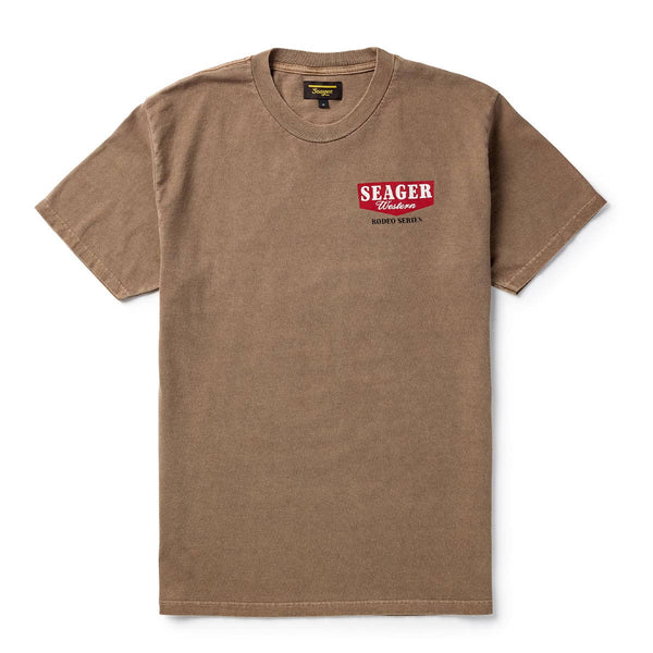 Premium Rodeo Series Tee | Pigment Brown | Seager Co.