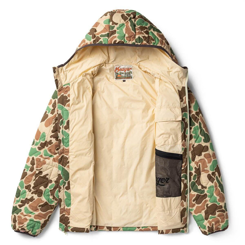 Ruff & Tuff Puff Jacket | Duck Camo |  Seager Co.