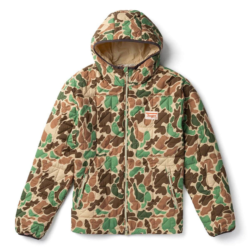 Ruff & Tuff Puff Jacket | Duck Camo |  Seager Co.