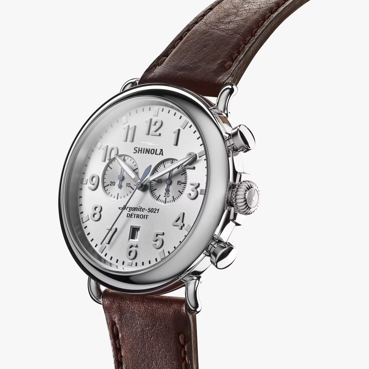 The Runwell Chronograph 47mm | Silver | Shinola Detroit – Manready