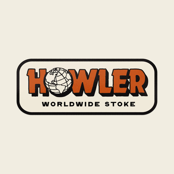 Worldwide Stoke | Sticker | Howler Bros