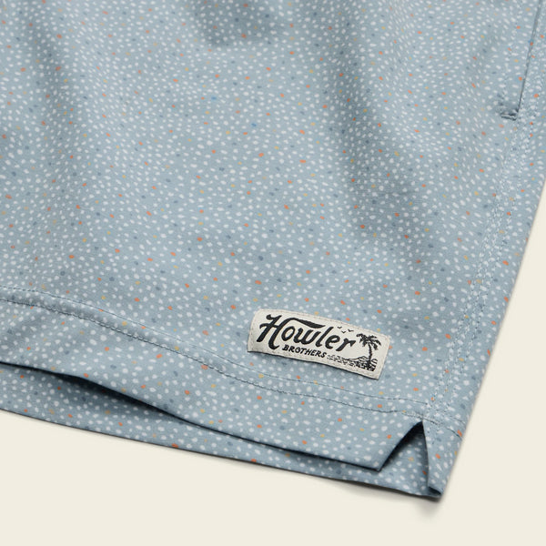 Deep Set Boardshorts 17" | Lotsa Dots: Pool Blue | Howler Bros