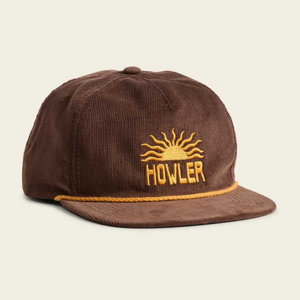 El Sol Snapback Hat | Brown Corduroy | Howler Bros