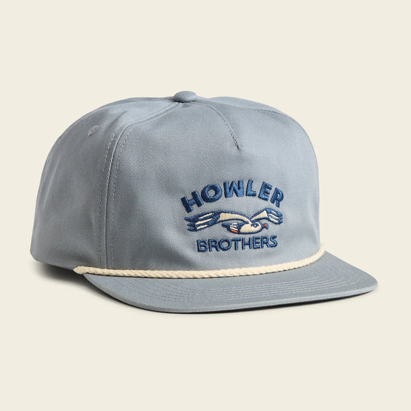 Lone Gull Snapback Hat | Stone Blue | Howler Bros