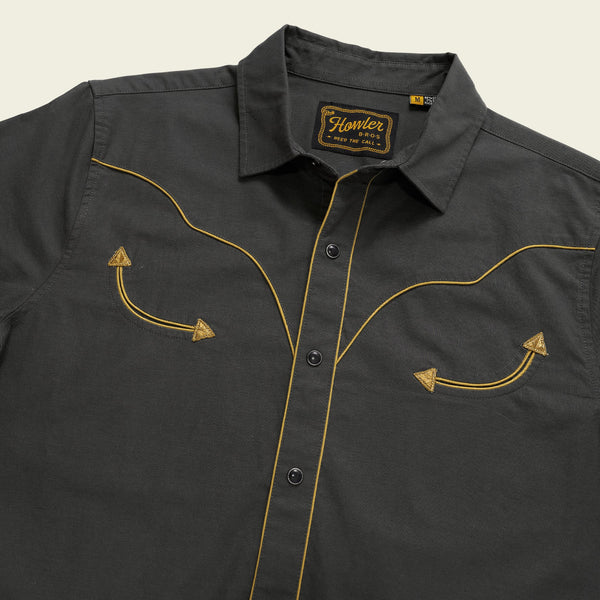 Broncbuster Snapshirt | Antique Black | Howler Bros