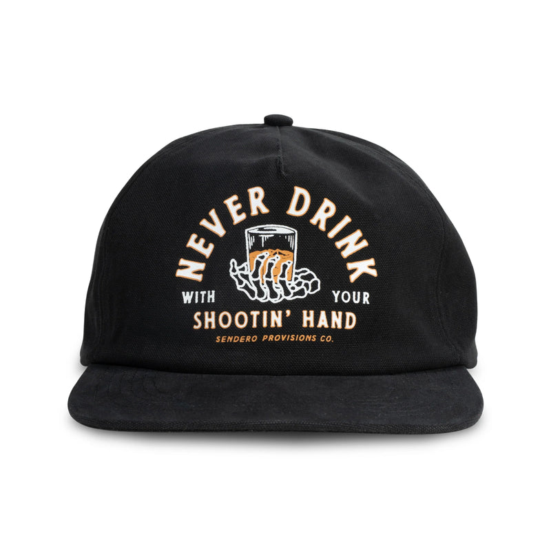 Shootin' Hand Hat | Black | Sendero Provisions Co.