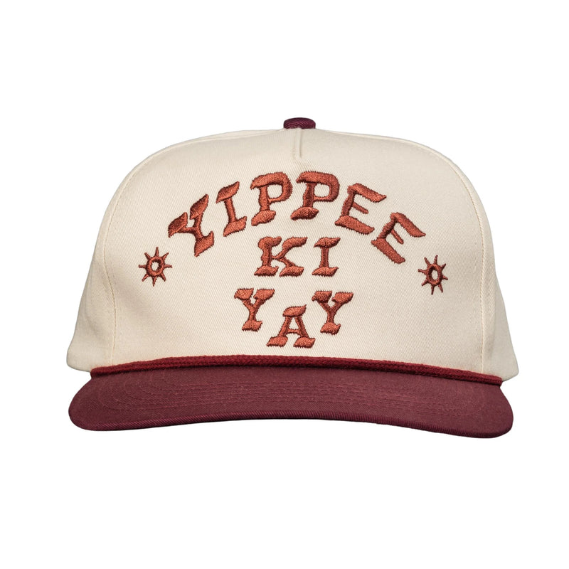 Yippee Ki Yay Hat | White | Sendero Provisions Co.