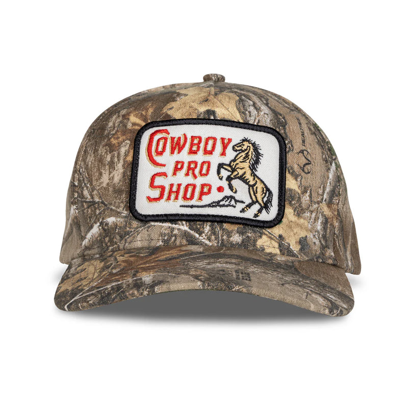 Cowboy Pro Shop Hat | Realtree Edge | Sendero Provisions Co.