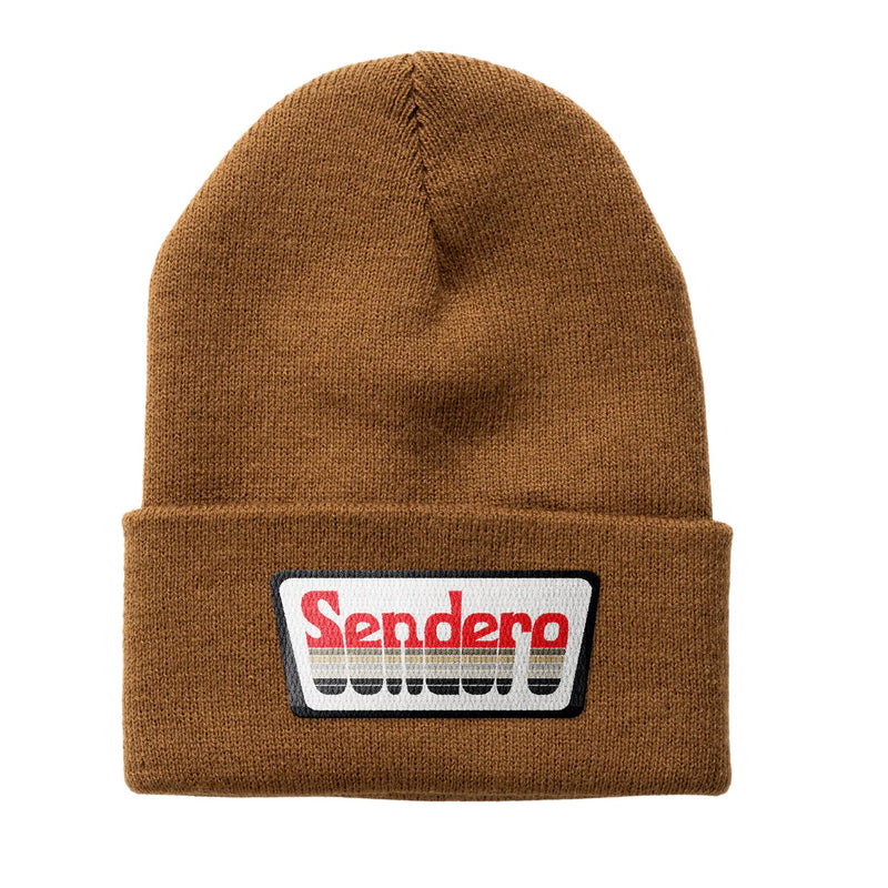 Santa Fe Beanie | Retro Logo/Copper | Sendero Provisions Co.
