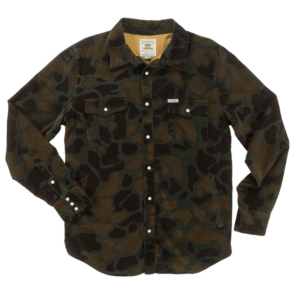 Desperado Shacket | Woodlands Camo | Sendero Provisions Co