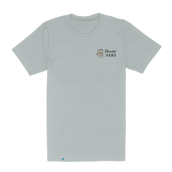 Shootin' Hand Tee | Big Sky Blue | Sendero Provisions Co