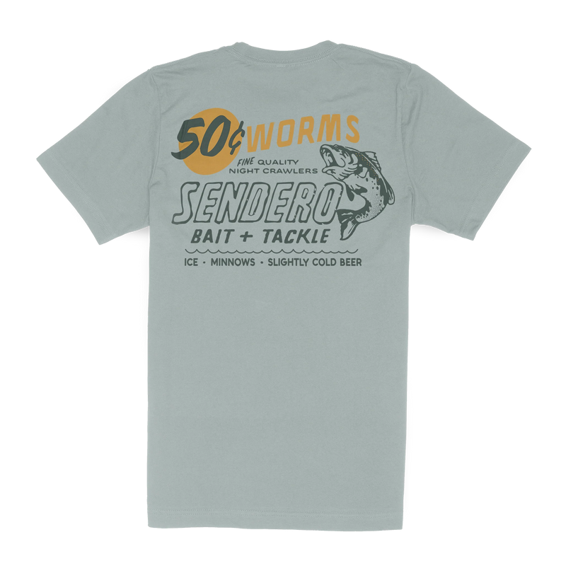 50 Cent Worms Tee | Sterling Blue | Sendero Provisions Co