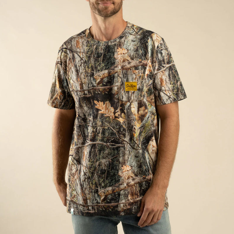 Logo Vintage Pocket Tee | Will Tree Camo | Sendero Provisions Co