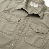Utility Shirt | Light Olive | Freenote Cloth