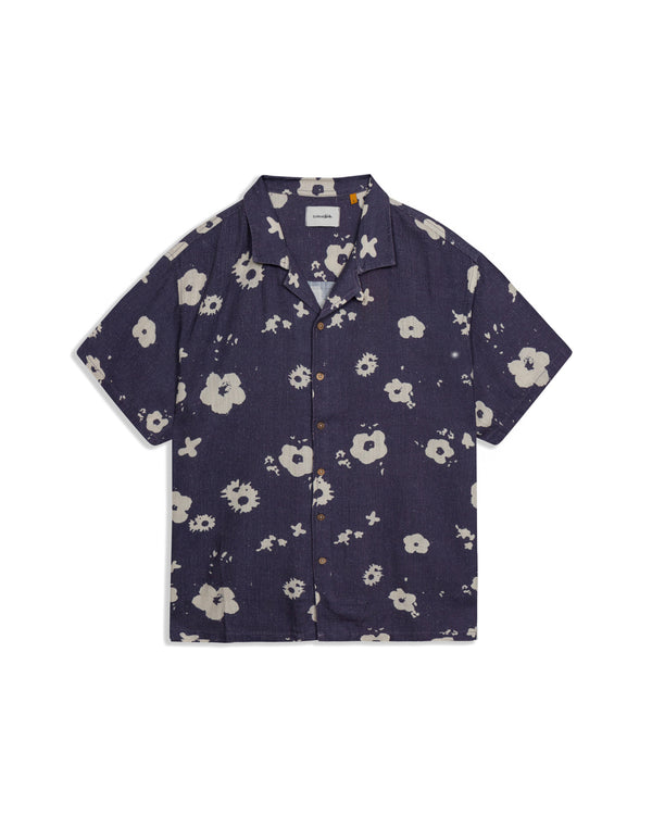 Splatter Resort Shirt | Ink | Critical Slide