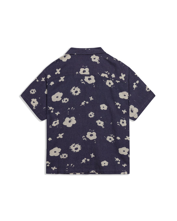 Splatter Resort Shirt | Ink | Critical Slide