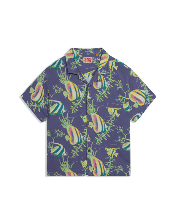 Gilligan Resort Shirt | Blue | Critical Slide