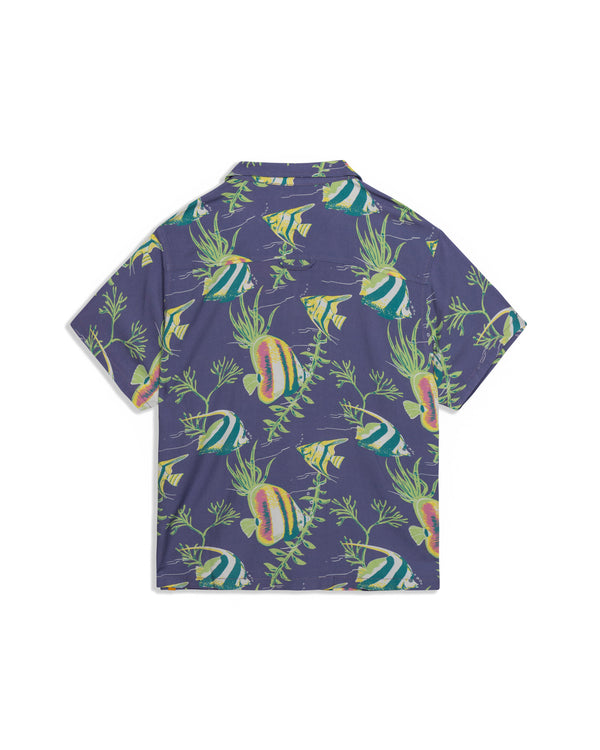 Gilligan Resort Shirt | Blue | Critical Slide