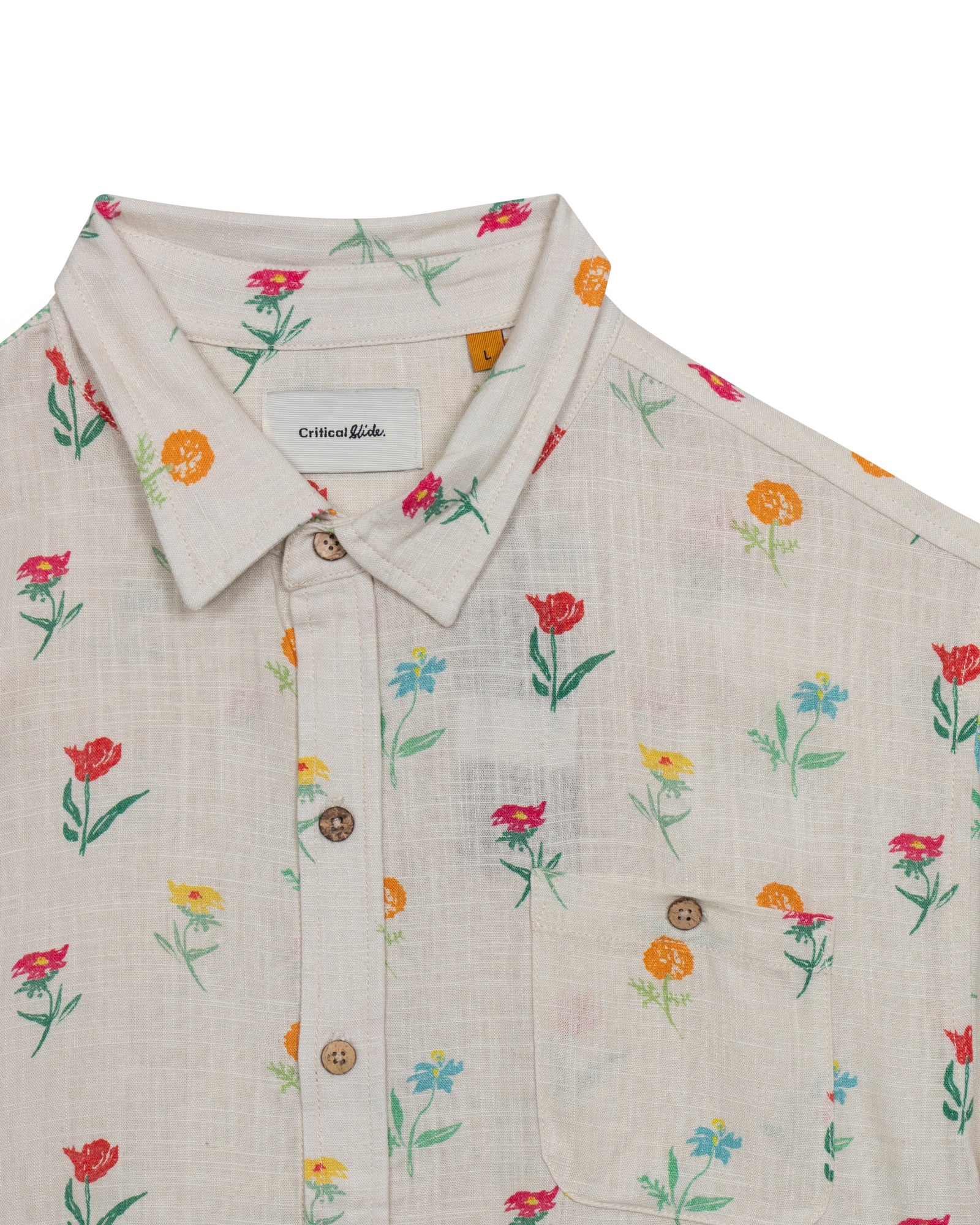 トップス the Mad Shop linen resort shirt the Mad Shop