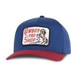 Cowboy Pro Shop Hat | Red/Navy | Sendero Provisions Co.