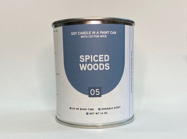 Paint Can Candle 05 | Spiced Woods | Manready Mercantile