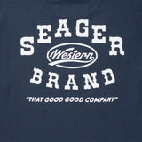 Saloon Tee | Navy | Seager Co.