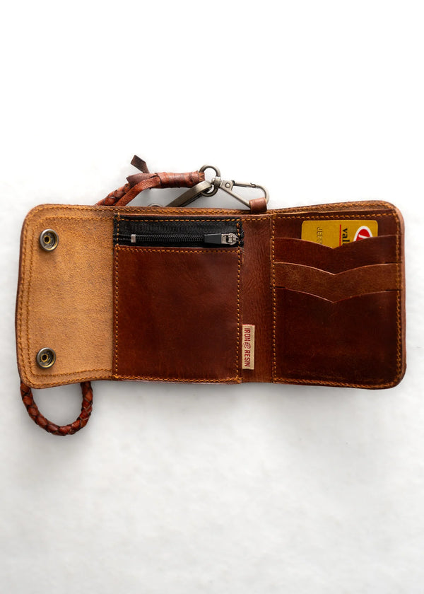 Santa Fe Denim Wallet | Iron & Resin