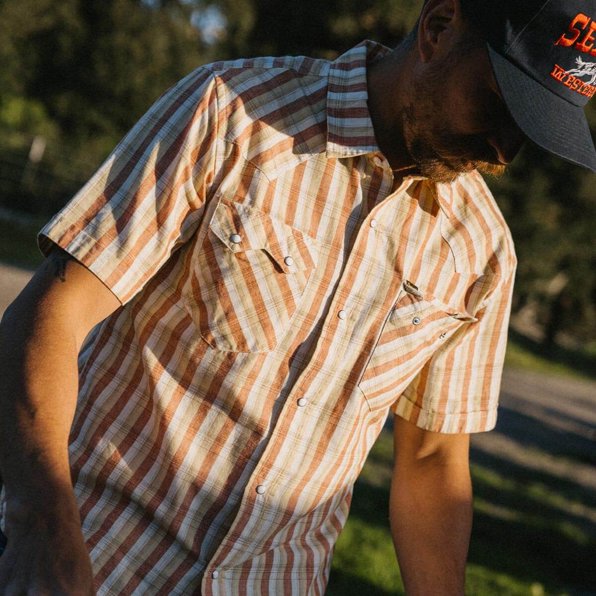 Sawtoof S/S Shirt | White Wash Plaid | Seager Co. – Manready