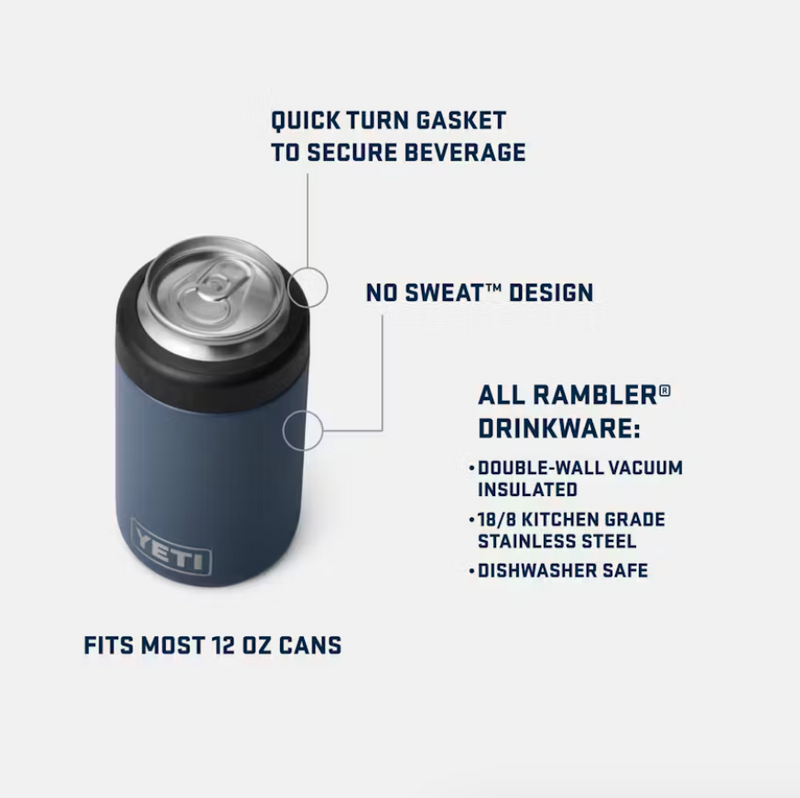 Rambler Colster Can Cooler | Blue Camo | YETI – Manready Mercantile Rambler Colster Can Cooler | Blue Camo | YETI – Manready Mercantile