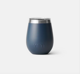Rambler 10 oz Wine Tumbler | Navy | YETI
